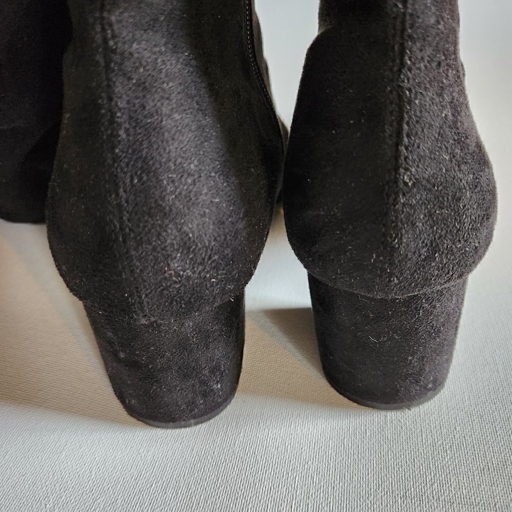Steve Madden Brinkly Black Boots - Picture 3 of 9